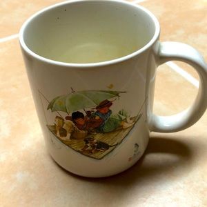 Norman Rockwell cup, Fisherman’s Paradise